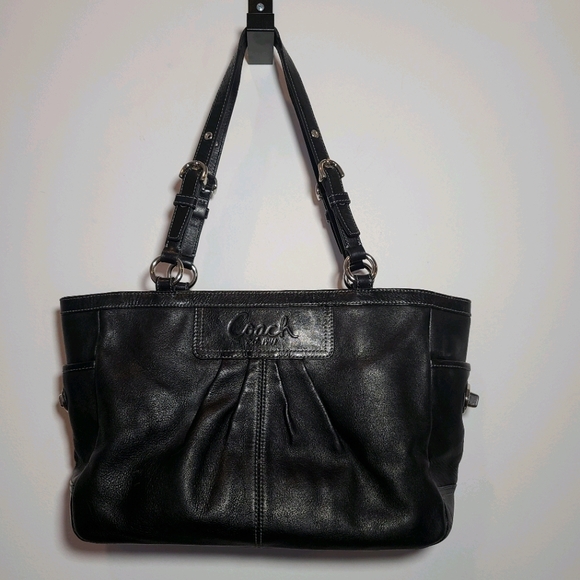Coach Handbags - COACH East West Leather Shoulder Bag